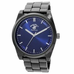 Mens Beverly Hills Polo Club Gunmetal Analog Watch - 54332