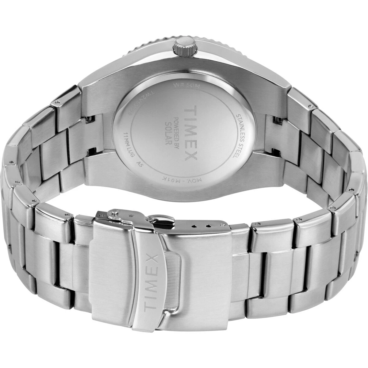 Mens Timex® Stainless Steel Black Dial Watch - TW2V53700JI 7 Mens Timex® Stainless Steel Black Dial Watch - TW2V53700JI - Image 5