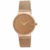 Laura Ashley® Minimalist Rose Gold Mesh Watch - LA31043RG -leather watch shop 01041815 4f91 4b7a a746 e86c2c07f19d