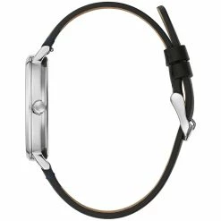 Mens Caravelle By Bulova Black Leather Watch - 43A156 -leather watch shop 01e81273 4e3c 455a b5fd 5761f420079e