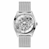 Mens Guess Stainless Steel Case And Mesh Strap Watch - GW0368G1 -leather watch shop 02e950a5 5119 4ad6 bce8 a695085079b9