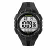 Mens Timex® Digital Black Watch - TW5K94800M6 -leather watch shop 0316f465 8caf 4dd2 b9c1 bc032574f59a