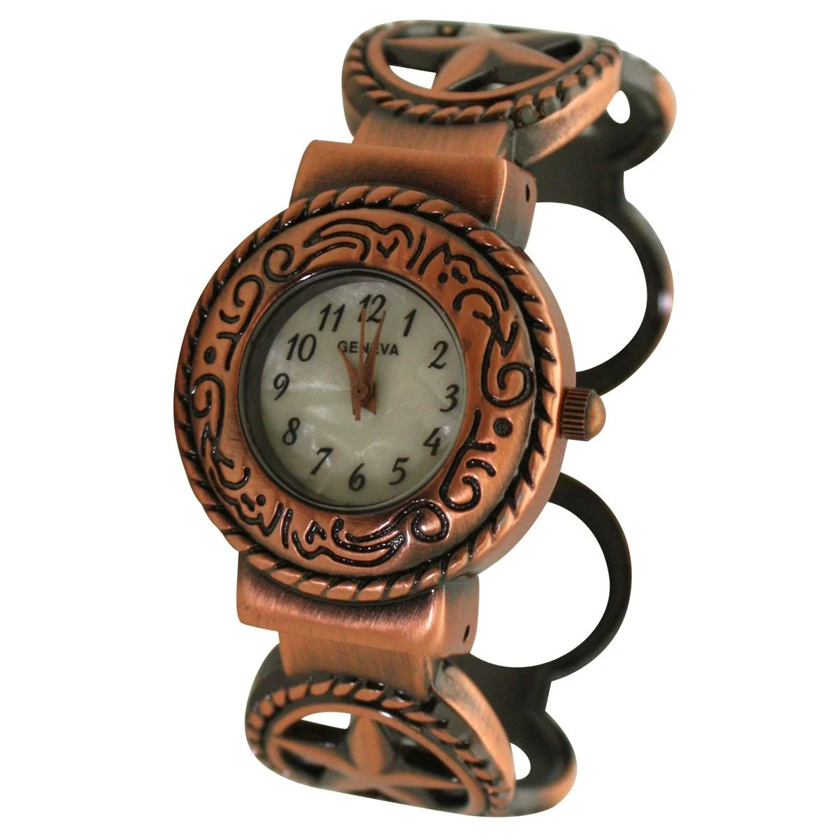 Olivia Pratt™ Circles Shape Bangle Watch - H3578 3 Olivia Pratt™ Circles Shape Bangle Watch - H3578