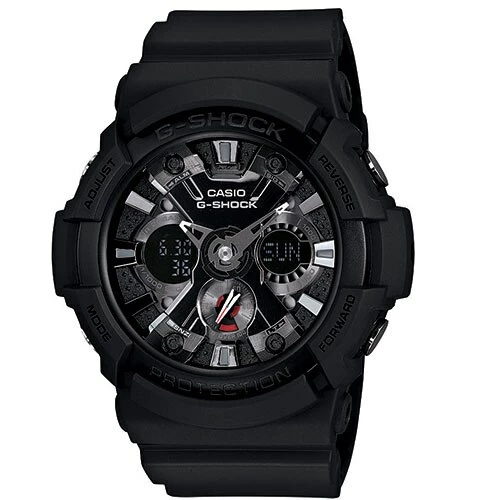 Mens G-Shock XL Case Black Watch - GA201-1A 3 Mens G-Shock XL Case Black Watch - GA201-1A