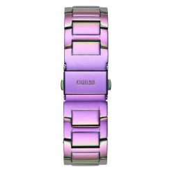 Guess Watches® Iridescent Stainless Steel Watch - GW0464L4 -leather watch shop 05c03d74 dc60 4bf3 a8ec 183865fb15d4