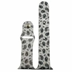 Olivia Pratt™ Printed Apple Watch Band - 8844-GRAYPAISLEY 8 Olivia Pratt™ Printed Apple Watch Band - 8844-GRAYPAISLEY -leather watch shop 0a07005d d975 4856 b772 f06fa04c393b