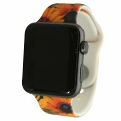 Olivia Pratt™ Printed Apple Watch Band - 8844-REALDAISY -leather watch shop 0c3e5ff0 080b 4c81 ac56 12d70b5c2884