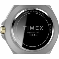 Mens Timex® 43mm Two-Tone Solar Bracelet Watch - TW2V39700JI 11 Mens Timex® 43mm Two-Tone Solar Bracelet Watch - TW2V39700JI -leather watch shop 0c4d5615 ea52 459d 84b9 2ccd31ad3fe8