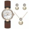 Ellen Tracy Rose Gold-Tone Watch Pendant And Earrings Set 1 Ellen Tracy Rose Gold-Tone Watch Pendant And Earrings Set -leather watch shop 11688acc 95ba 41c8 94ff ed5c00416c36
