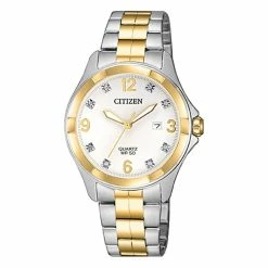 Citizen® Quartz Two-Tone Watch - EU6084-57A