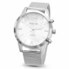 Mens Steeltime Silvertone Bracelet Watch - 879-004-W