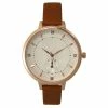 Womens Olivia Pratt Thin Leather Band Watch - DB60004COGNAC -leather watch shop 14c4ff5d c815 4438 9ed5 9208287983ab