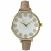 Womens Olivia Pratt Dots Watch - 14393 BEIGE -leather watch shop 1912f7d2 d85d 402d 8ff3 77dc3428a89c