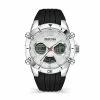Mens Kenneth Cole® Reaction™Analog Black/White Watch-KRWGP2177103 -leather watch shop 19c4c7a7 c893 4ec8 9adb e4a3e4ec78b7
