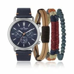 Mens Lucky Brand Beatnik Boho Watch Set - LB1645C