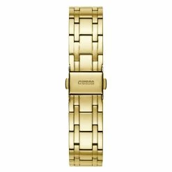 Womens Guess Gold-Tone Cosmo Watch - GW0033L8 -leather watch shop 206a9e1c ea1f 4660 8c2a 1f8ff65f75a1