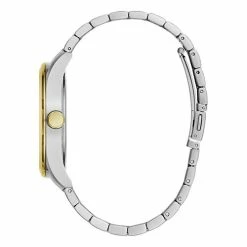 Mens Caravelle Two-Tone Bracelet Watch - 45B154 -leather watch shop 212daaf6 3b80 42b1 a780 733c7ca40fa7