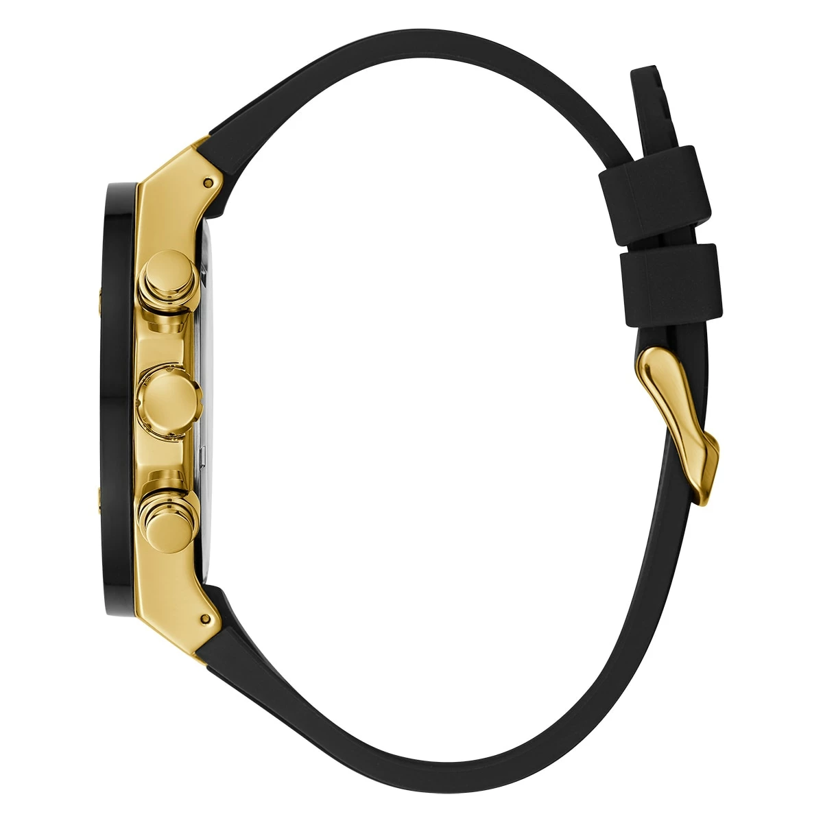 Mens Guess Black & Gold Sub Dial Watch - GW0057G1 4 Mens Guess Black & Gold Sub Dial Watch - GW0057G1 - Image 2