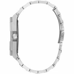 Mens Guess Silver Octagonal Case Watch - GW0575G1 -leather watch shop 2a3e00b7 3a45 4f1f 9e27 b44709e0317e