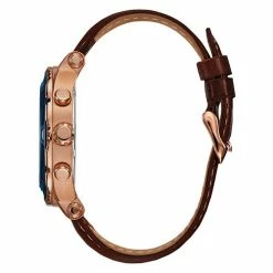 Mens Guess Leather Strap Chronograph Watch - U0673G3 -leather watch shop 2bc570ae 75ab 4b43 a4b0 ba0c891cc181