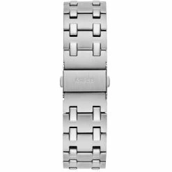 Mens Guess Silver Octagonal Case Watch - GW0575G1 -leather watch shop 2be39f84 cec1 4662 9f97 29c7cf015131