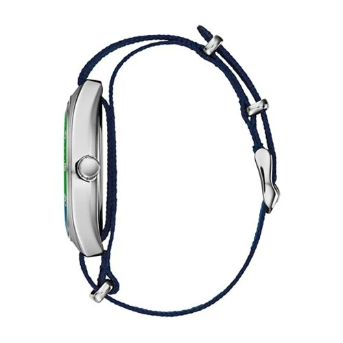 Mens Caravelle Nato Striped Nylon Strap Watch - 43B169 4 Mens Caravelle Nato Striped Nylon Strap Watch - 43B169 - Image 2