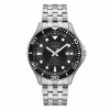 Mens Caravelle Silver-Tone Dive Style Watch - 43B162 2 Mens Caravelle Silver-Tone Dive Style Watch - 43B162 -leather watch shop 2dd6b2ef ee8c 4089 ac95 2128ec420274