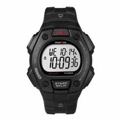 Mens Timex® Ironman Black Resin Watch - T5K8229J