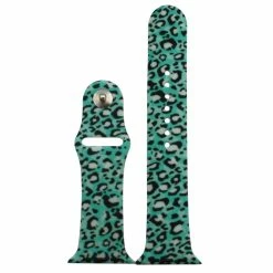 Olivia Pratt™ Printed Apple Watch Band - 8844-TEALCHEETAH 8 Olivia Pratt™ Printed Apple Watch Band - 8844-TEALCHEETAH -leather watch shop 31e0f3b8 91d2 4962 a964 db32dc1da1a9