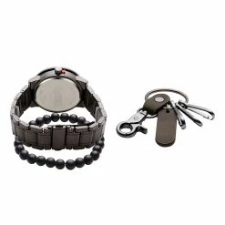 Mens American Exchange Gunmetal Watch Set - 9718U-42-X30 7 Mens American Exchange Gunmetal Watch Set - 9718U-42-X30 -leather watch shop 346edfbf 33dc 4638 a947 4d1d2f0e778a