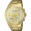 Mens Citizen® Quartz Chronograph Gold Watch - AN8172-53P -leather watch shop 35cd692b e345 4bc4 947a 362e25fb013b