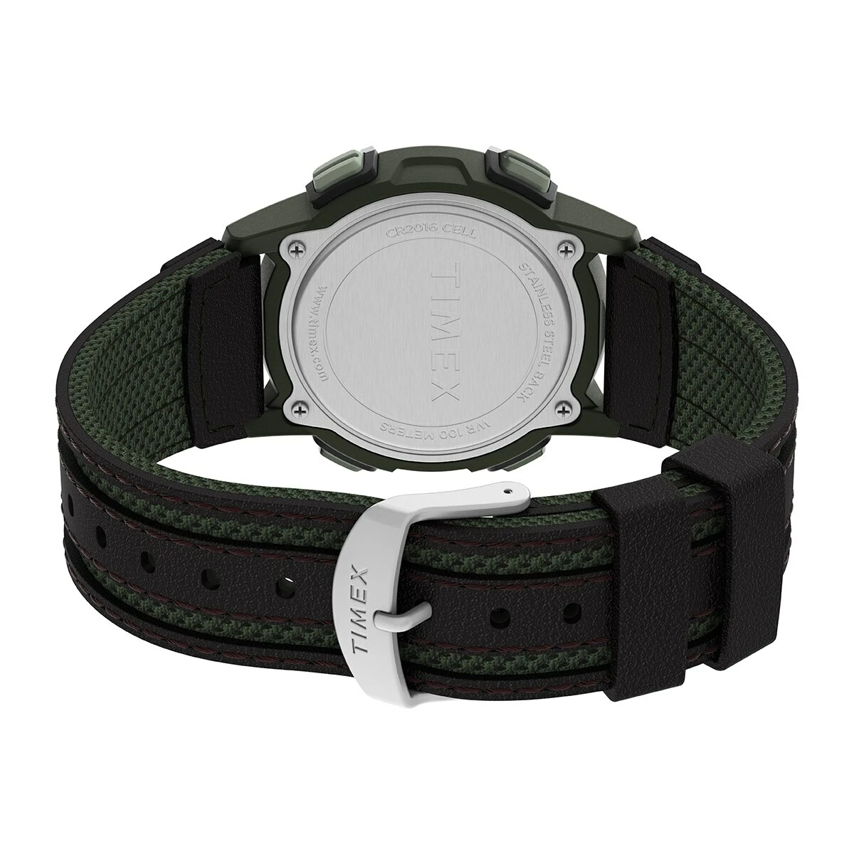 Mens Timex® Green/Black Chronograph Watch - TW4B24400JT 6 Mens Timex® Green/Black Chronograph Watch - TW4B24400JT - Image 4