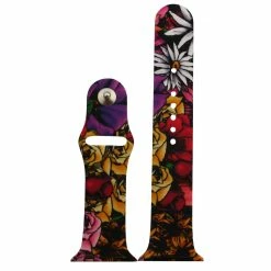 Olivia Pratt™ Printed Apple Watch Band - 8844-TATTOOFLOWERS 8 Olivia Pratt™ Printed Apple Watch Band - 8844-TATTOOFLOWERS -leather watch shop 39935da7 c360 4c61 bb64 b0c42f9075f8