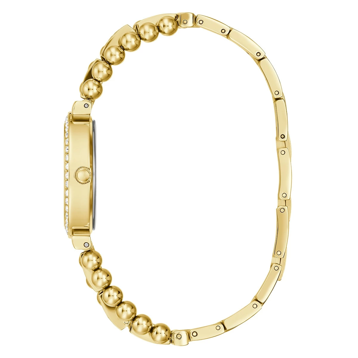 Guess Gold-Tone Bracelet W/Crystal Bezel Watch-GW0401L2 3 Guess Gold-Tone Bracelet W/Crystal Bezel Watch-GW0401L2 - Image 2