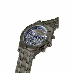 Mens Guess Gunmetal Stainless Steel Watch - GW0260G3 -leather watch shop 414f5b2d c5b4 46fe accf 4b94ebc8072f