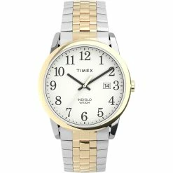 Mens Timex Two-Tone Easy To Read Dial Watch - TW2V40100JT