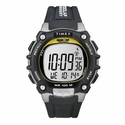 Mens Timex® Ironman Black/Grey Watch - T5E2319J