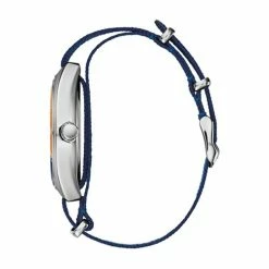 Mens Caravelle Nato Nylon Strap Watch - 43B166 -leather watch shop 45b13b68 b749 444e 995e e6b4c388cbd2