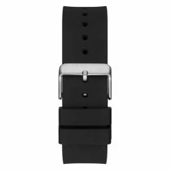 Mens Guess Black Skelton Dial Watch - GW0203G3 -leather watch shop 494f3c23 9a4d 4c2c 859a 8f596b124223