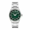 Mens Seiko Essentials Stainless Steel Green Dial Watch - SUR503 -leather watch shop 4b06d608 2b8c 4fa7 bf58 9f79d79bea78
