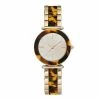 Adrienne Vittadini Gold & Tortoise Watch - 13786G-42-E39 -leather watch shop 4b71a41d fc84 4834 ad0f 8f5e8eaae65d