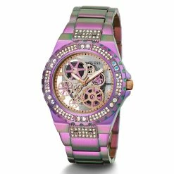 Guess Light Violet/Rose Gold-Tone Watch - GW0302L3 14 Guess Light Violet/Rose Gold-Tone Watch - GW0302L3 -leather watch shop 51d5a63a 821c 4c46 b948 b8edf03198de