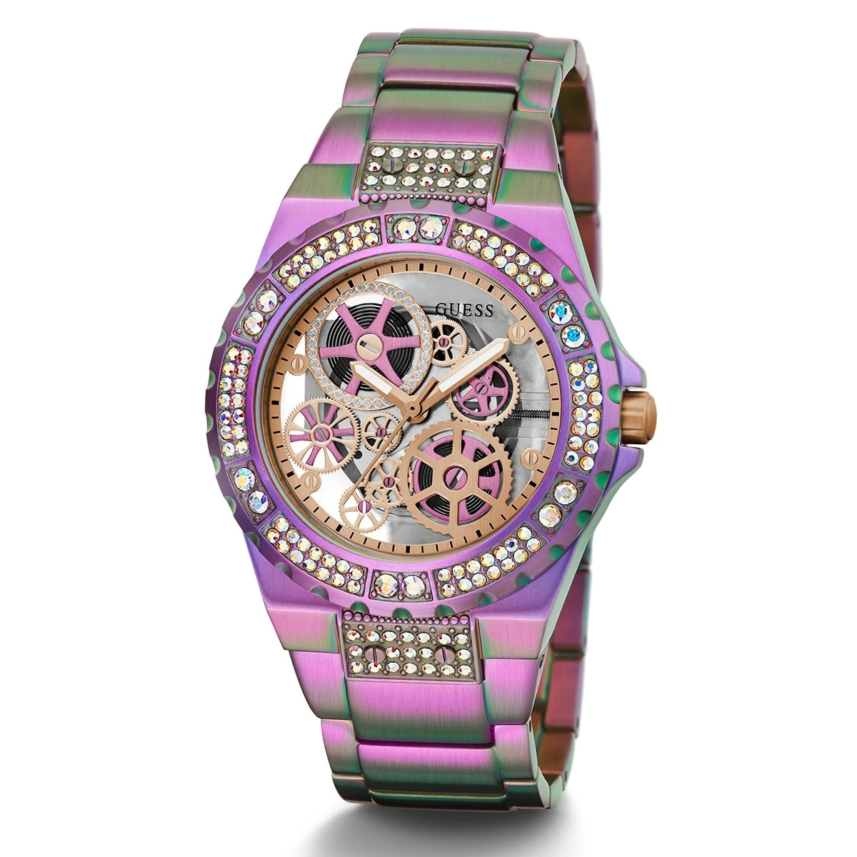 Guess Light Violet/Rose Gold-Tone Watch - GW0302L3 7 Guess Light Violet/Rose Gold-Tone Watch - GW0302L3 - Image 5