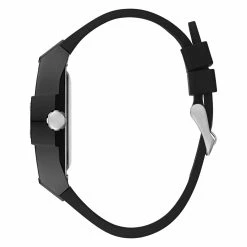 Mens Guess Black Skelton Dial Watch - GW0203G3 -leather watch shop 5c14b0b6 95aa 44a4 8251 f9e3ea6ea60f