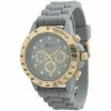 Olivia Pratt Silicone Rhinestone Watch - 14994GREY -leather watch shop 5cbec705 da3a 4e6a ad06 fdf7bac86668