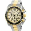 Mens Invicta Pro Diver 48mm Silver And Gold Quartz Watch - 21955 -leather watch shop 5d57a322 441a 484a 9deb 778b1d1eeb62