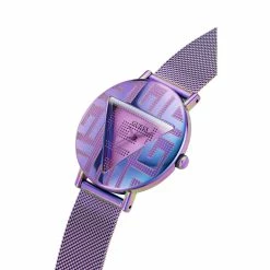 Guess Watches® Purple Case Stainless Steel Watch -GW0479L1 -leather watch shop 5f4caac3 4004 4439 b64f e5750c834b45