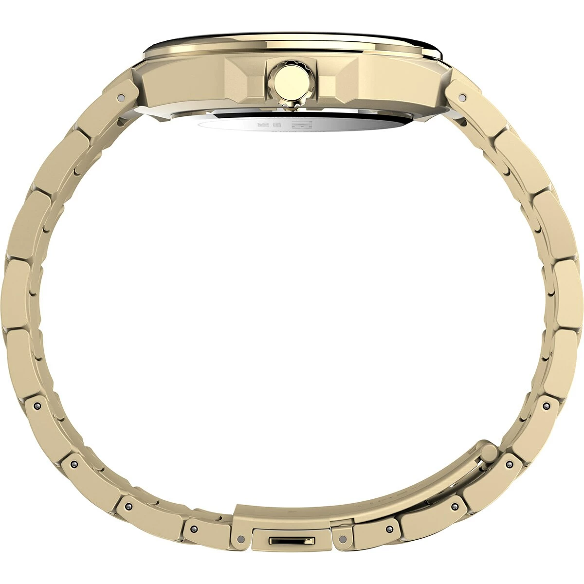 Mens Timex® 43mm Solar-Powered Gold-Tone Watch - TW2V39800JI 4 Mens Timex® 43mm Solar-Powered Gold-Tone Watch - TW2V39800JI - Image 2