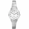 Timex® Easy Reader Silver Watch - T2H371 -leather watch shop 5fedddff 2c41 4526 a5ee 0406974a7dd2