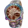 Mens Invicta Artist Automatic Watch - 35110 -leather watch shop 6154f9e5 b0ae 4239 809d 27d851617dd5